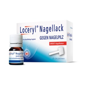 Abbildung: Loceryl Nagellack gegen Nagelpilz Nachfüllpack Ohne Feilen + Tupfer, 2,5 ml