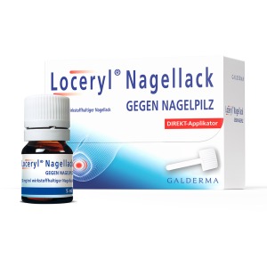 Abbildung: Loceryl Nagellack gegen Nagelpilz mit Direkt-Applikator, 5 ml