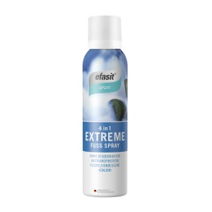 Abbildung: efasit SPORT 4 in 1 Extreme Fuß Spray, 150 ml