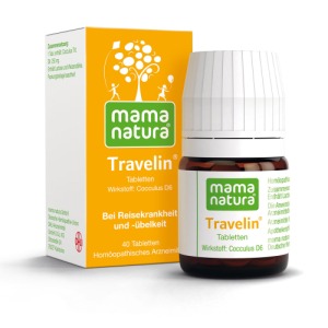 Abbildung: mama natura Travelin Reisetabletten, 40 St.