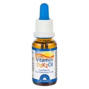 Abbildung: Dr. Jacob's Vitamin D3K2 Öl Tropfen, 20 ml