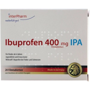 Ibuprofen 400 mg IPA Filmtabletten 20 St