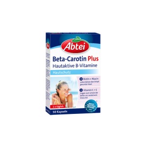 Abbildung: Abtei Beta-Carotin Plus Hautaktive B-Vitamine, 50 St.