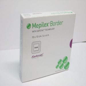 Mepilex Border Schaumverband 10x10 cm 10 St