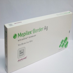 Mepilex Border Ag Schaumverb.10x25 cm st 5 St