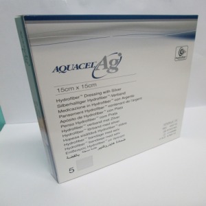 Aquacel Ag 15x15 cm Kompressen 5 St