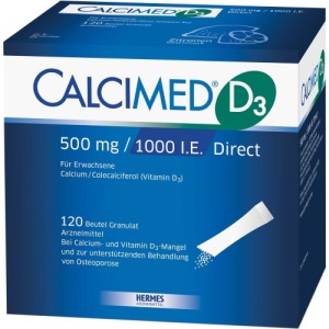 Calcimed D3 500 mg/1000 I.E. Direct Gran 120 St