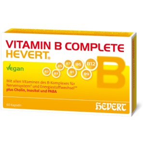 Abbildung: Vitamin B Complete Hevert Kapseln, 60 St.