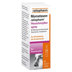 Abbildung: Mometason ratiopharm Heuschnupfenspray, 10 g