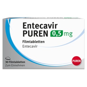 Entecavir Puren 0,5 mg Filmtabletten 30 St