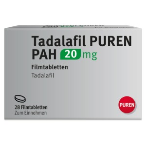 Tadalafil Puren PAH 20 mg Filmtabletten 28 St