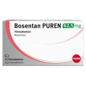Bosentan Puren 62,5 mg Filmtabletten 14 St