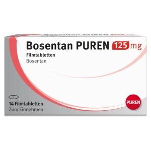 Bosentan Puren 125 mg Filmtabletten 14 St