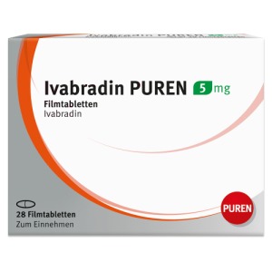 Ivabradin Puren 5 mg Filmtabletten 28 St