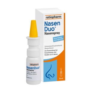 Abbildung: NasenDuo Nasenspray ratiopharm, 10 ml