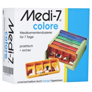 Abbildung: MEDI 7 Medikamentendos.f.7 Tage colore, 1 St.