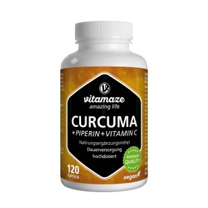 Abbildung: Curcuma+Piperin+Vitamin C vegan, 120 St.