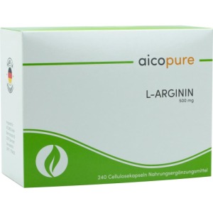 L-arginin 500 mg Kapseln 240 St