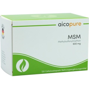 MSM 600 mg Kapseln 120 St