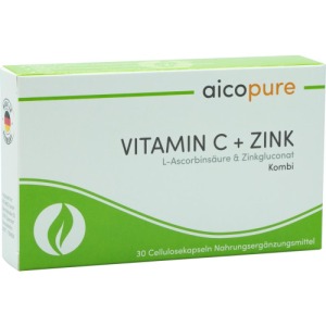 Vitamin C+zink Kapseln 30 St