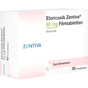 Abbildung: Etoricoxib Zentiva 60 mg Filmtabletten, 50 St.