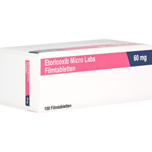 Abbildung: Etoricoxib Micro Labs 60 mg Filmtablette, 100 St.