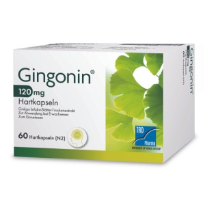 Abbildung: Gingonin 120 mg Hartkapseln, 60 St.