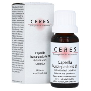 Abbildung: Ceres Capsella Bursa-pastoris Urtinktur, 20 ml