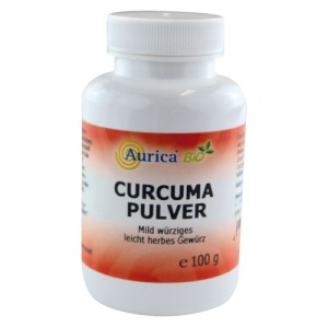 Abbildung: Curcuma Pulver Bio, 100 g