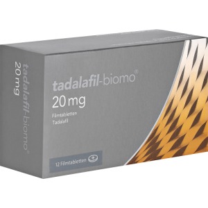 Abbildung: Tadalafil-biomo 20 mg Filmtabletten, 12 St.