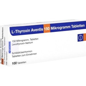 Abbildung: L-thyroxin Aventis 150 µg Tabletten, 100 St.