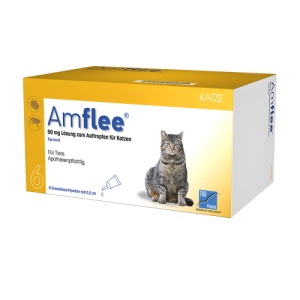 Abbildung: Amflee 50 mg Spot-on Lösung z.Auftropfen f. Katzen, 6 St.