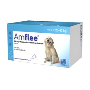 Abbildung: Amflee 268 mg Spot-on Lsg.f.gro�e Hunde 20-40kg 6 St, 6 St.