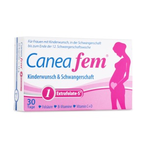Abbildung: Caneafem 1 Kinderwunsch + Schwangerschaft, 30 St.
