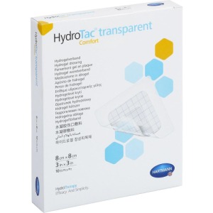 Hydrotac Transparent Hydrogelverb.8x8 cm 10 St