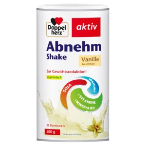 Abbildung: Doppelherz aktiv Abnehm Shake mit Vanille-Geschmack, 500 g