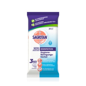 Abbildung: Sagrotan Hygiene-reinigungstücher, 60 St.