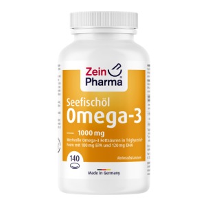 Abbildung: Omega 3 Kapseln (Softgel) Seefischöl 1000 mg, 140 St.