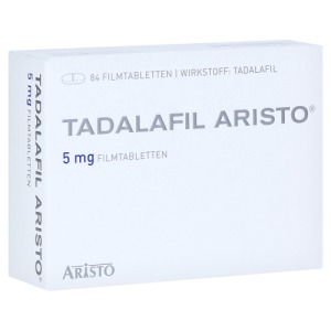 Abbildung: Tadalafil Aristo 5 mg Filmtabletten, 84 St.