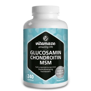 Abbildung: Glucosamin Chondroitin MSM Vitamin C, 240 St.