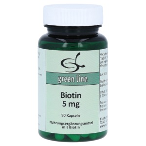 Abbildung: Biotin 5 mg Kapseln, 90 St.