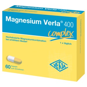 Abbildung: Magnesium Verla 400 Kapseln, 60 St.