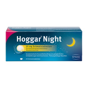 Abbildung: Hoggar Night 25 Mg Schmelztabletten, 20 St.