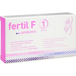 Amitamin Fertil F phase 1 Kapseln 30 St