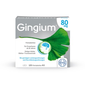 Abbildung: Gingium 80 mg, 120 St.