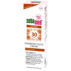 Abbildung: Sebamed Sonnenschutz Creme LSF 30, 75 ml