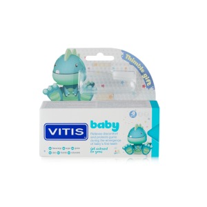 Abbildung: Vitis Baby Gelbalsam+Fingerzahnb�rste, 30 ml