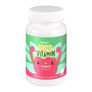 Abbildung: Vitamin B12 Kautabletten für Kinder vegan, 120 St.