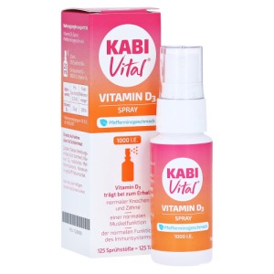 Abbildung: KabiVital Vitamin D3 Spray 1000 I.E. Pfefferminz, 25 ml