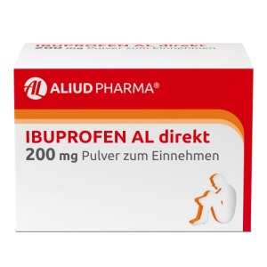 Abbildung: Ibuprofen AL direkt 200 mg Pulver zum Einnehmen, 20 St.